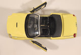 Maisto Ford Thunderbird Yellow 1/18 Scale Die Cast Toy Car Vehicle with Opening Doors Hood Trunk Missing Mirrors
