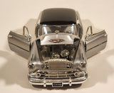 Jada Dub City 1953 Chevrolet Bel Air Silver with Black Roof 1/24 Scale Die Cast Toy Car Vehicle with Opening Doors and Hood