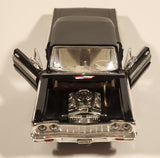 Superior Sunnyside SS 8701 1964 Chevrolet Impala Black 1/24 Scale Die Cast Toy Car Vehicle with Opening Doors and Hood