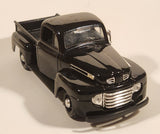 Maisto 1948 Ford F1 Pickup Truck Black 1/24 Scale Die Cast Toy Car Vehicle with Opening Tailgate