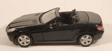 Maisto Mercedes Benz SLK Convertible Dark Green 1/18 Scale Die Cast Toy Car Vehicle with Opening Doors Hood Trunk