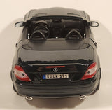 Maisto Mercedes Benz SLK Convertible Dark Green 1/18 Scale Die Cast Toy Car Vehicle with Opening Doors Hood Trunk