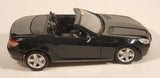 Maisto Mercedes Benz SLK Convertible Dark Green 1/18 Scale Die Cast Toy Car Vehicle with Opening Doors Hood Trunk