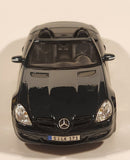 Maisto Mercedes Benz SLK Convertible Dark Green 1/18 Scale Die Cast Toy Car Vehicle with Opening Doors Hood Trunk