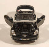 Maisto Mercedes Benz SLK Convertible Dark Green 1/18 Scale Die Cast Toy Car Vehicle with Opening Doors Hood Trunk