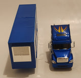 2002 Jada Toys Hot Rigz Freightliner Columbia 120 Blue 1:32 Scale Die Cast Toy Car Vehicle with Box