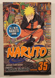2009 Naruto Shonen Jump Manga Volume 35 Reverse Read Paperback Book By Masashi Kishimoto