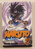 2008 Naruto Shonen Jump Manga Volume 27 Reverse Read Paperback Book By Masashi Kishimoto