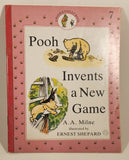 1990 A Pooh & Piglet Book Pooh Invents a New Game Book #7 By A. A. Milne