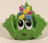 2017 Fun 2 Play Green Poo-nicorn with Blue Pink Yellow Spikes 1 3/8" Squishy Emoji Figure Pencil Topper