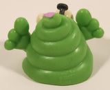 2017 Fun 2 Play Green Poo-nicorn with Crazy Eyes 1 3/8" Squishy Emoji Figure Pencil Topper