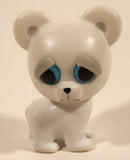 2018 Jazwares Feisty Pets Mini Misfits Karl the Snarl Polar Bear 1 7/8" Toy Figure with Moving Mouth and Eyes