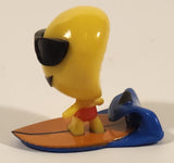 2016 Fun 2 Play Tanner AKA Shades Surfing Emoji 1 1/4" Emoji PVC Toy Figure