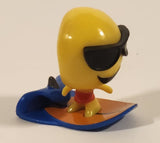 2016 Fun 2 Play Tanner AKA Shades Surfing Emoji 1 1/4" Emoji PVC Toy Figure