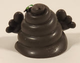 2017 Fun 2 Play Brown Poo-nicorn with Green Fly 1 3/8" Squishy Emoji Figure Pencil Topper