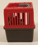 2018 Jazwares Feisty Pets Mini Misfits Ferdinand Flamefart Dragon 1 7/8" Toy Figure with Moving Mouth and Eyes Including Red Carrier Crate