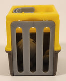 2018 Jazwares Feisty Pets Mini Misfits Narcoleptic Naomi Seal 1 7/8" Toy Figure with Moving Mouth and Eyes Including Yellow Carrier Crate