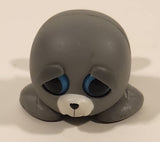 2018 Jazwares Feisty Pets Mini Misfits Narcoleptic Naomi Seal 1 7/8" Toy Figure with Moving Mouth and Eyes Including Yellow Carrier Crate