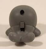 2018 Jazwares Feisty Pets Mini Misfits Narcoleptic Naomi Seal 1 7/8" Toy Figure with Moving Mouth and Eyes Including Yellow Carrier Crate