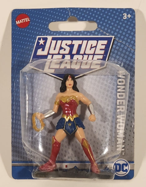 2019 Mattel DC Comics Justice League Wonder Woman 2 3/4" Tall Toy Figure New in Package