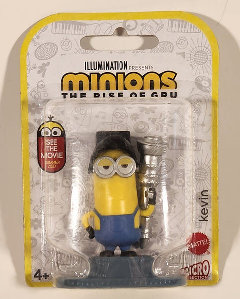 2019 Mattel Illumination Minions The Rise of Gru Kevin 2 1/2" Tall Toy Figure New in Package