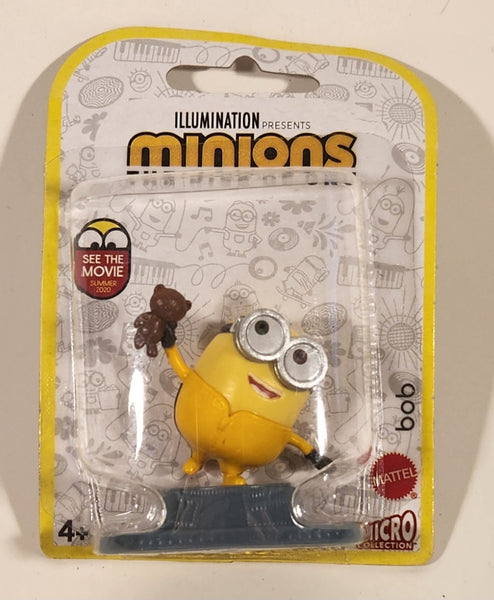 2019 Mattel Illumination Minions The Rise of Gru Bob 2" Tall Toy Figure New in Package