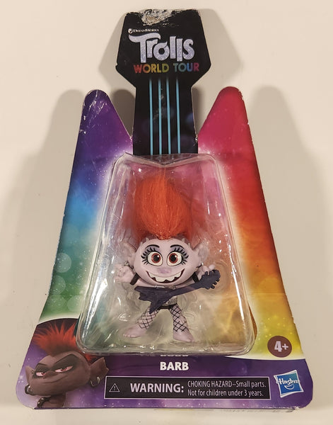 2020 Hasbro DreamWorks Trolls World Tour Barb 2" Tall Figure New in Package