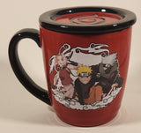 2007 Just Funky Masashi Kishimoto Naruto Shippuden Shonen 15 Oz 450mL 4 1/2" Ceramic Coffee Mug Cup with Coaster Lid New in Package