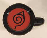 2007 Just Funky Masashi Kishimoto Naruto Shippuden Shonen 15 Oz 450mL 4 1/2" Ceramic Coffee Mug Cup with Coaster Lid New in Package