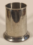Vintage 1974 Marlboro Pewter Canada Travel Alberta Staff Metal Beer Mug Cup (Missing the Clear Bottom)