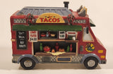 Lemax Christmas Holiday Village Tacos Red and Green Resin 6" Taco Truck Ornament