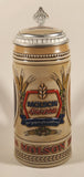 Ceramarte Brazil Molson 1786-1986 200 Years of Excellence Beer Stein Mug with Metal Lid