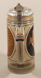 Ceramarte Brazil Molson 1786-1986 200 Years of Excellence Beer Stein Mug with Metal Lid