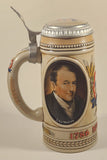 Ceramarte Brazil Molson 1786-1986 200 Years of Excellence Beer Stein Mug with Metal Lid
