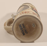 Ceramarte Brazil Molson 1786-1986 200 Years of Excellence Beer Stein Mug with Metal Lid