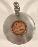 Rare Rastal Molson 1786-1986 200th Annivesary Founder John Molson Clear Glass Beer Mug with Metal Lid