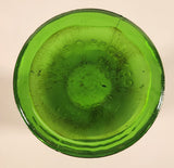 Vintage EO Brody Co. 919 U.S.A. Green Diamond Pattern 8" Glass Bud Vase