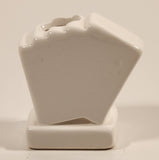 1990s Las Vegas Spades Royal Flush Playing Cards Shaped Ceramic Toothpick Holder