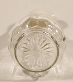 Vintage Twinpak Clear Glass Syrup Pouring Bottle with White Plastic Lid