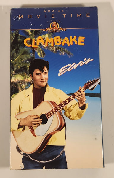 1996 MGM Movietime Clambake (1967) Elvis VHS Video Cassette Tape