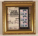 1996 Post Masters Collectibles Legends Of Entertainment 1935-1977 Rock & Roll Singer Elvis Presley 29 Cent USA Stamps