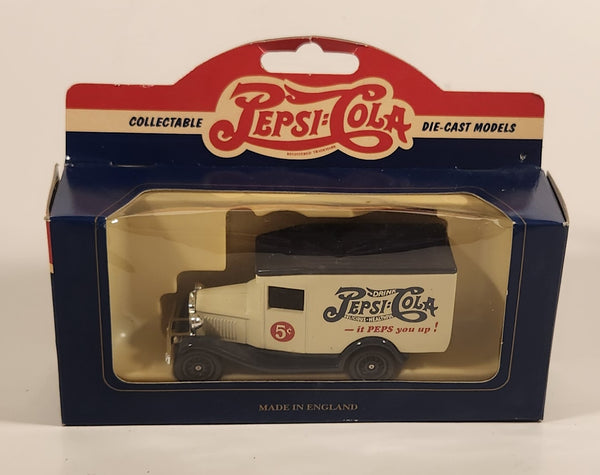 Lledo Pepsi Cola 1934 Model 'A' Ford Van Cream White Die Cast Toy Car Vehicle New in Box