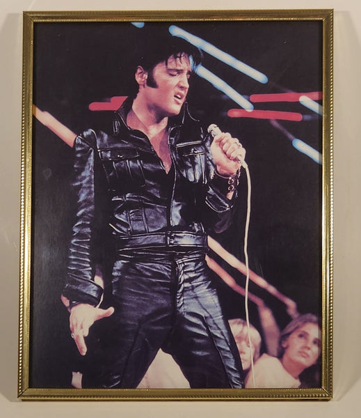 1995 Elvis Presley Enterprises '68 Comeback 8" x 10" Metal Framed Photograph Print 9681
