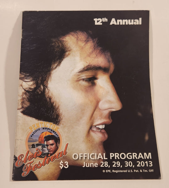 2013 EPE Elvis Festival 12th Annual Penticton, B.C. Canada Pacific Northwest Official Program with Signatures
