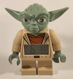 2015 Lego LucasFilm Star Wars Yoda Character 7" Tall Plastic Digital Alarm Clock