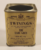 Twinings Earl Grey Tea Tin Metal Container