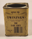 Twinings Earl Grey Tea Tin Metal Container