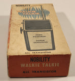 Vintage Nobility Walkie Talkie All Transistor Woodsman Model WT-301 Handheld Radio with Box