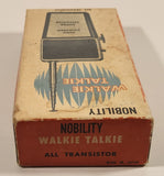 Vintage Nobility Walkie Talkie All Transistor Woodsman Model WT-301 Handheld Radio with Box