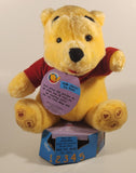 2003 Disney Enterprises Winnie The Pooh Talking 9" Plush Stuffed Toy New with Tags and Base